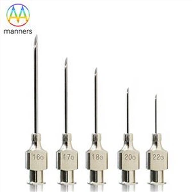 Veterinär-Spritzennadeln aus rostfreiem Stahl