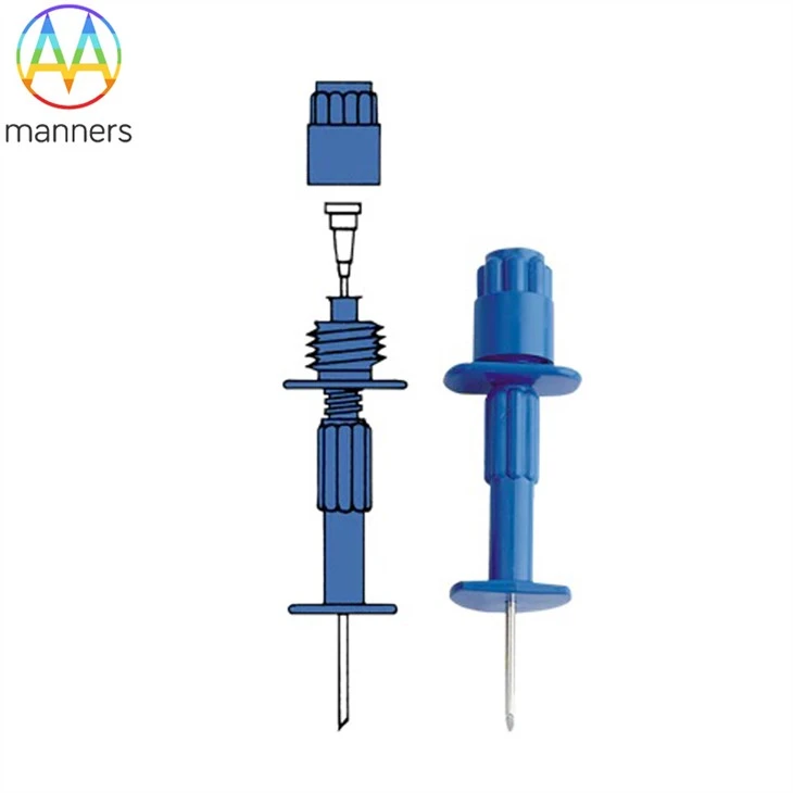 Blue Bone Marrow Aspiration Needles