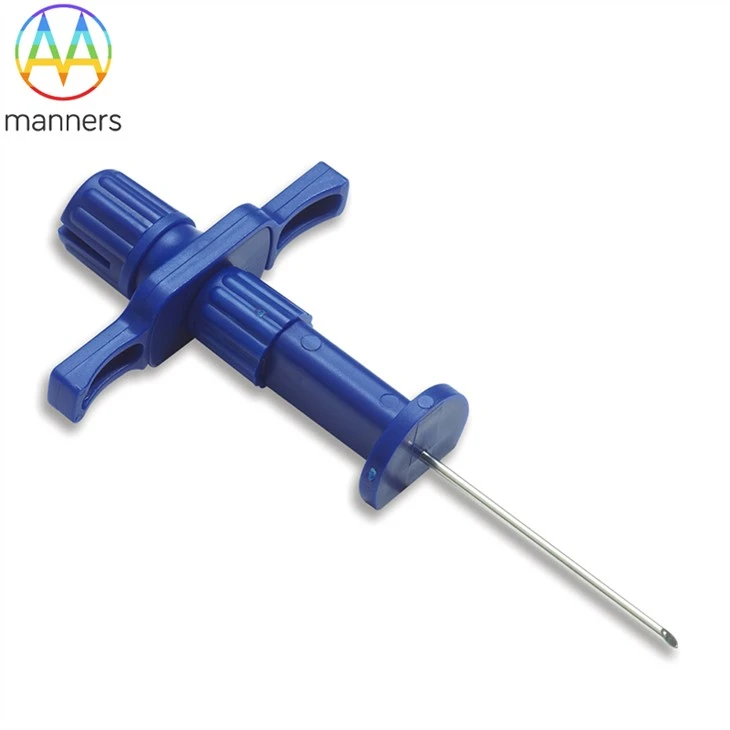 Blue Bone Marrow Aspiration Needles