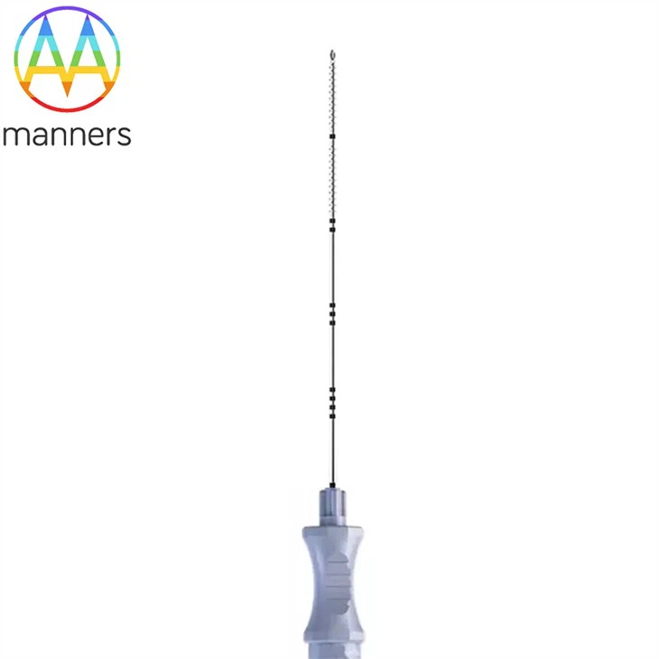 Echogene Punktionsnadel zur Nervenblockade