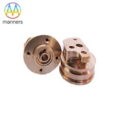 CNC-gefrästes Mini-Kupferteil