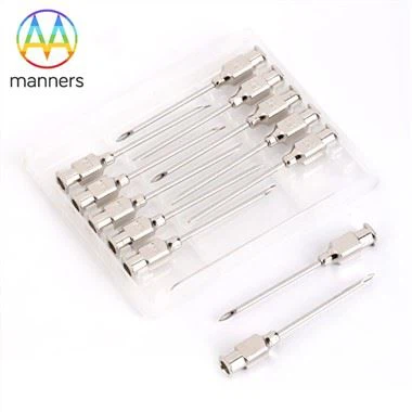 Luer-Lock-Veterinärnadeln aus Metall