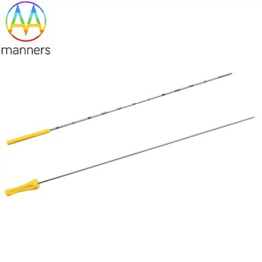 Implantationsnadel für radioaktive Partikel