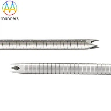 Schwarze endoskopische Ultraschallnadel aus Edelstahl